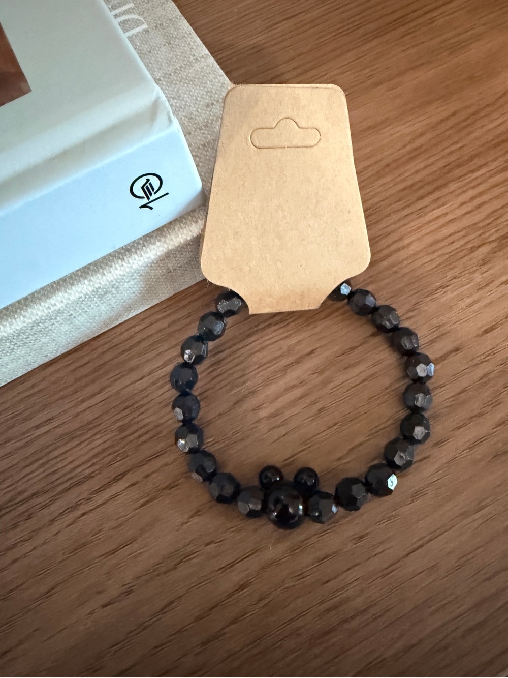 Handmade Mickey Mouse Beaded Stretch Friendship Bracelet